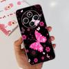 Чехол для Xiaomi Redmi 14C Милый Кот Бабочка Расписной Чехол Прозрачный Силиконовый Мягкий ТПУ Чехол для Телефона Для Xiaomi Redmi 14C Redmi14C Чехлы