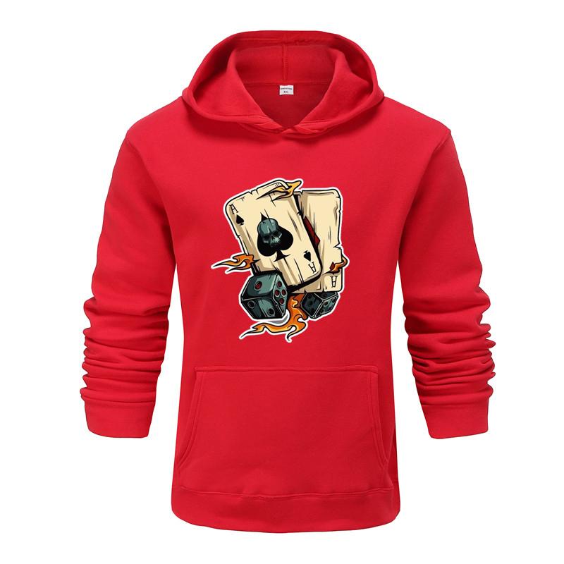 Осенне-зимняя новая индивидуальная одежда с принтом для мужчин и женщин, толстовка с капюшоном для любителей, пуловер для бега, спортивная толстовка