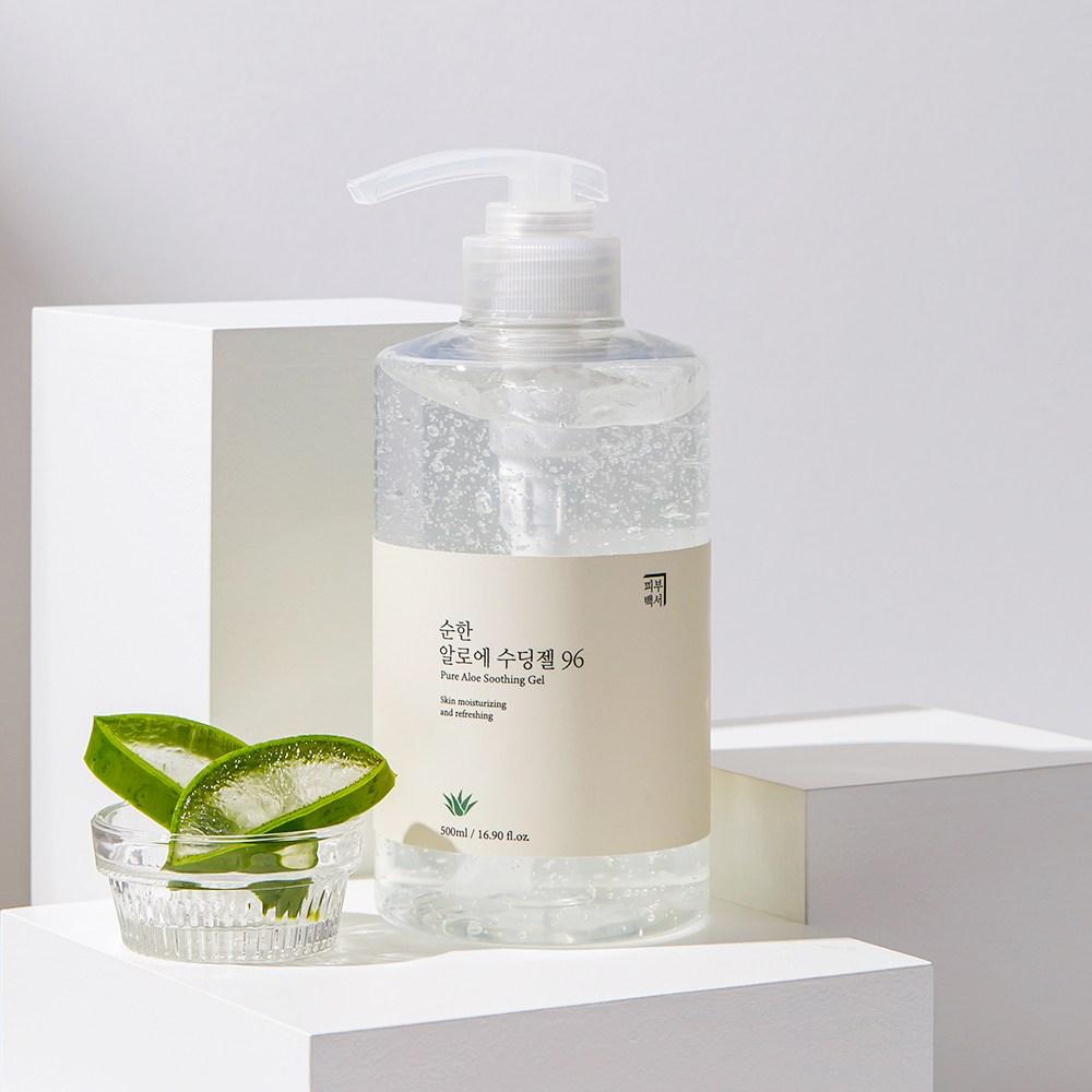 Skin White Paper Aloe Soothing Gel 96, 1ea, 500ml