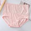 4Pcs Large Size Lace Flower Briefs Mid Waist Underwear for Women Seamless Panties  Ladies