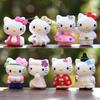 Kimono Cats Imitate Animals Desktop Ornaments Car Stereo Toys