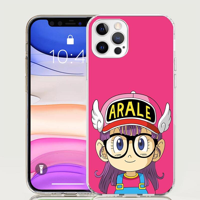 Arale Dr Slump Phone Case For iPhone 17 Air 16 15 Plus 11 14 Pro Max 13 Mini 12 7 8 + SE Pattern Art Customized Cover 17 Air 16