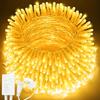100-Light, 10m LED String Lights, Christmas Lights, Decorative Lights, Sign Lights, Garden Lights, with Controller, Rainproof, Connectable, High