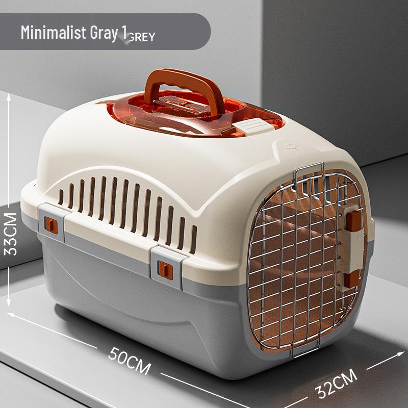 Portable Cat Travel Carrier with Skylight