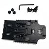 Tactical QLS Quick Locking System Kit Mid Ride Belt Loop Platform Attachment for Duty Holster with Locking Fork Receiver Plate