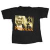 Винтажная футболка Nirvana 90-х годов Тур Концерт Гранж Рок-группа Футболка с принтом Курта Кобейна Унисекс