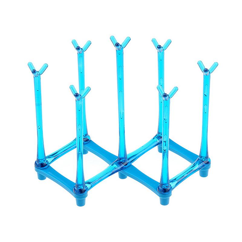 Foldable Toddler Feeding Bottle Drying Rack Cup Holder Drainer Dryer Tableware Storage Dryer Cupboards Container Kitchen Tools