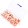 80Pcs Wire Terminals Ring Shape Copper Connectors Cable Crimping Accessories OT Series