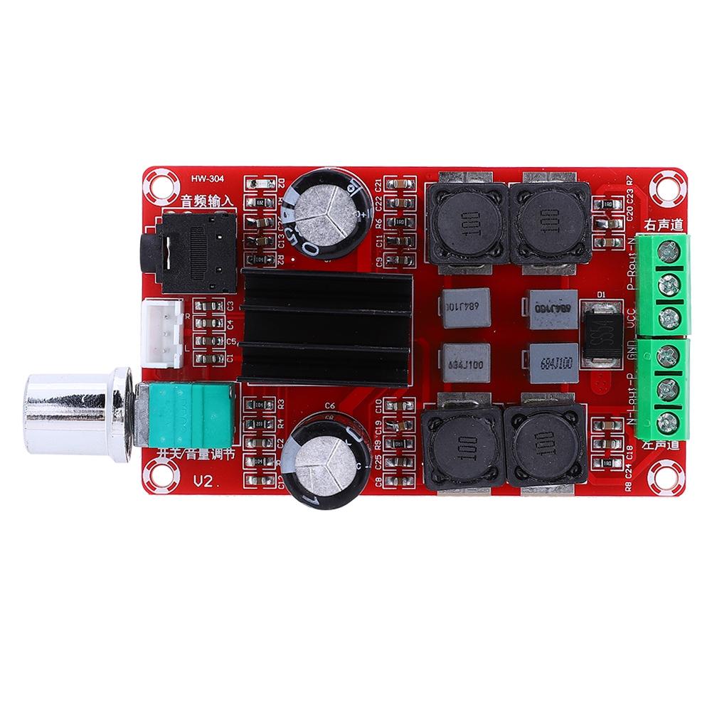 Плата цифрового усилителя Аудиоаксессуар Высококачественный 2 x 50 Вт Двухканальный Стерео TPA3116D2
