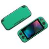 EXtremeRate Custom cover for PlayVital Switch защитный чехол для Switch Lite с защитной пленкой для экрана Glossy Green Lite, (жесткий) - 1 [Хамелеон