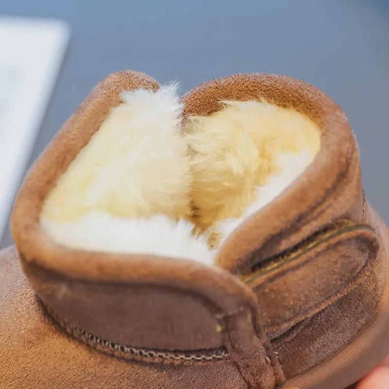 Детские зимние сапоги для снега - теплая обувь для малышей девочек