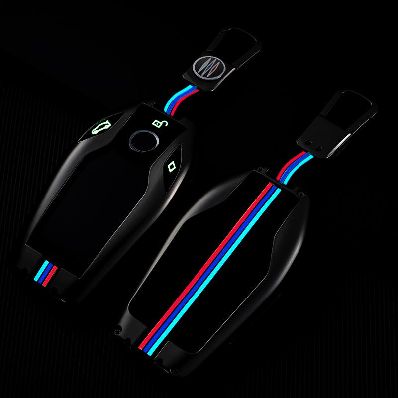 Чехол для автомобильного ключа из сплава для BMW 5 7 серии G11 G12 G30 G31 G32 I8 I12 I15 G01 G02 G05 G07 X3 X4 X5 X7