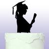 PH Acrylic Graduation Student Silhouette Cake Topper Graduation Party Decora PN