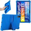 Чехол для Teclast T60 2023 Чехол 12" Планшетный ПК Kickstand Funda с 4 противоударными подушками безопасности Детская безопасность Мягкий силикон