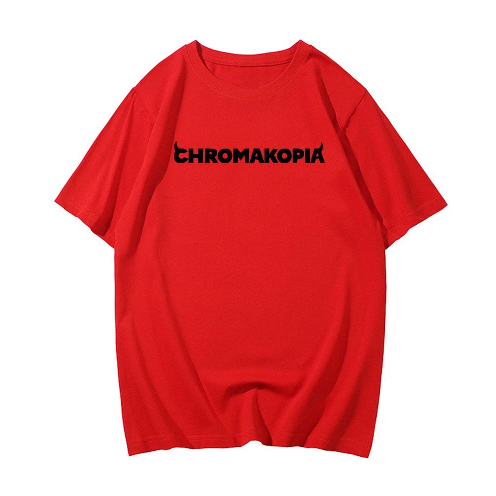 Chromakopia Tylerr The Creator Tshirt 2024 New Album Graphic Green T-shirt Cotton Short Sleeve Unisex Tee-shirt O-neck Men Tees