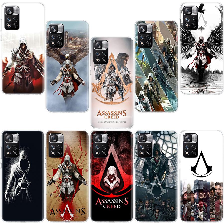 Чехол для телефона Assassin's Creed Для Xiaomi Redmi Note 11 12 14 13 Pro Plus 5G 14S 4G 12S 10 10S 11T Pro 11S 11E Coque Fundas T