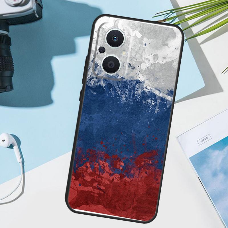 russian flag Case For OPPO Reno 12 F 13 13F 11 8T 7 8 10 Pro OPPO Find X8 X6 Pro X3 X5 Lite Cover Funda