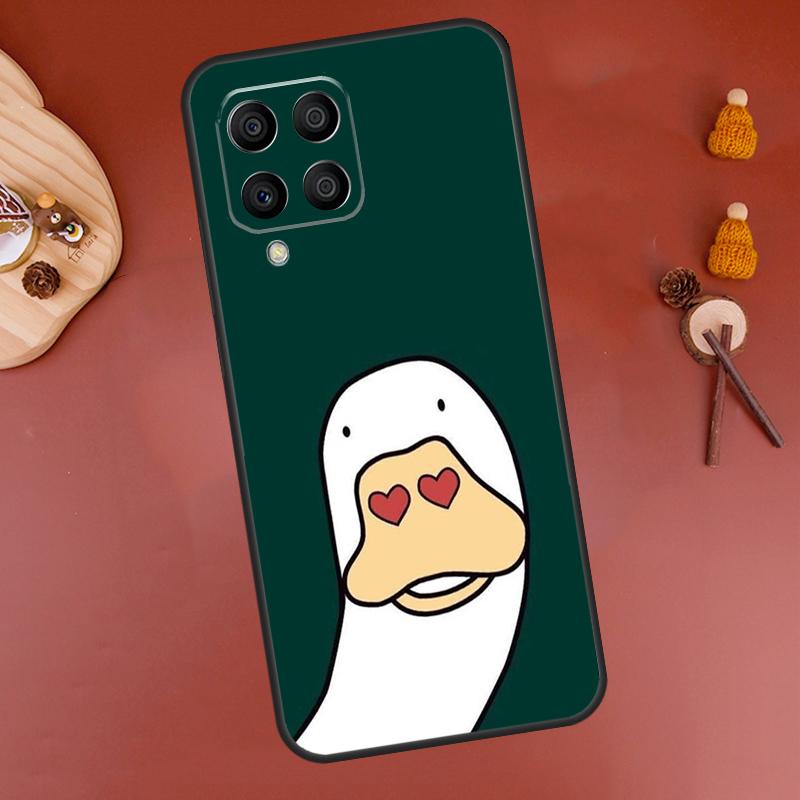 Мультяшный Милый Животный Утенок Чехол Для Samsung Galaxy M12 M13 M14 M54 M23 M16 M11 M21 M31 M20 M34 M52 M32 M36 M56 M15 M55