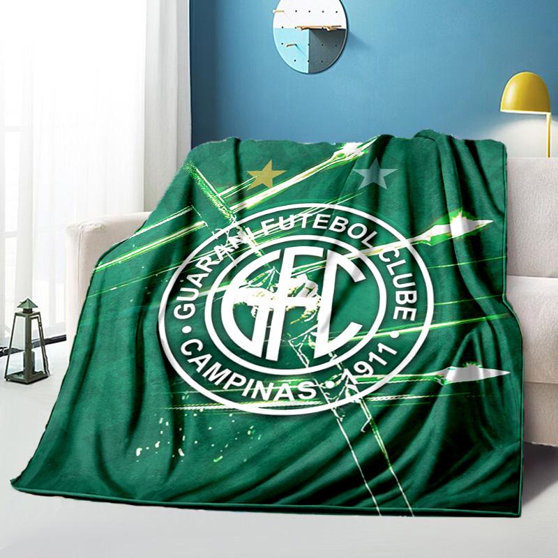 Football Club Emblem Printed Throws Blanket Soft Flannel Blankets for Couch Bed Gifts for Men Women Picnic blanket Christmas gifts
