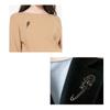 Safety Clothing Accessories Sweater Brooch Rhinestone Pin Alloy