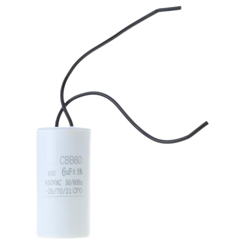 Пусковые конденсаторы CBB60 450 В переменного тока Конденсаторы для работы двигателя Конденсаторы для работы двигателя для двигателей и насосов