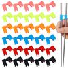 Reusable Chopsticks Helpers Training Aid Easy To Install Adjustable Non-Slip Chopstick Hinges Connector for Kids