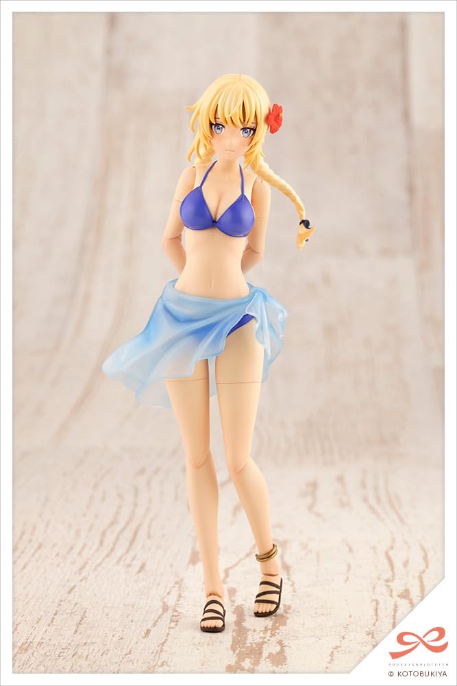 KOTOBUKIYA Sosai Garden Ritsuka Saeki Высота 158 мм, пластиковая модель для девочек [Купальник] приблизительно. 1/10
