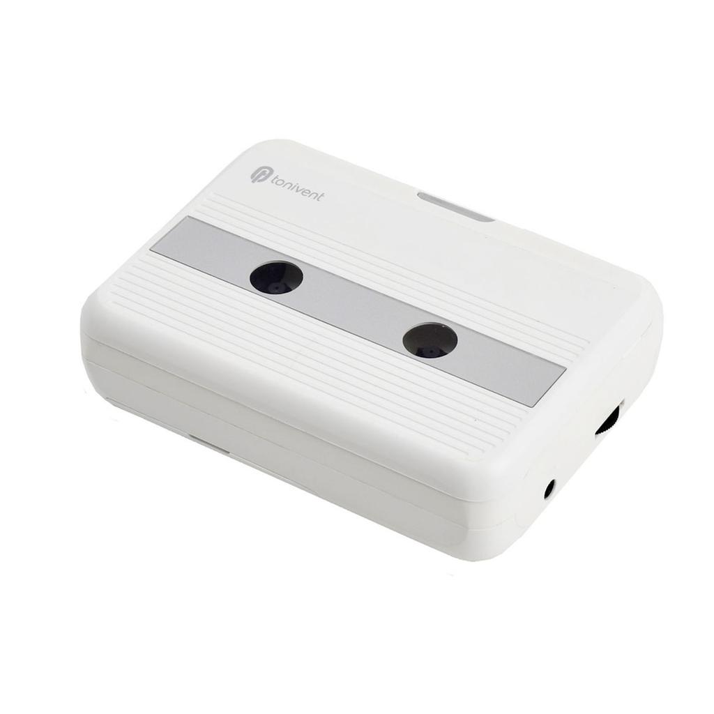 Mini Cassette Player Tape Record FM Radio with 3.5mm Headphone Jack Volume Control