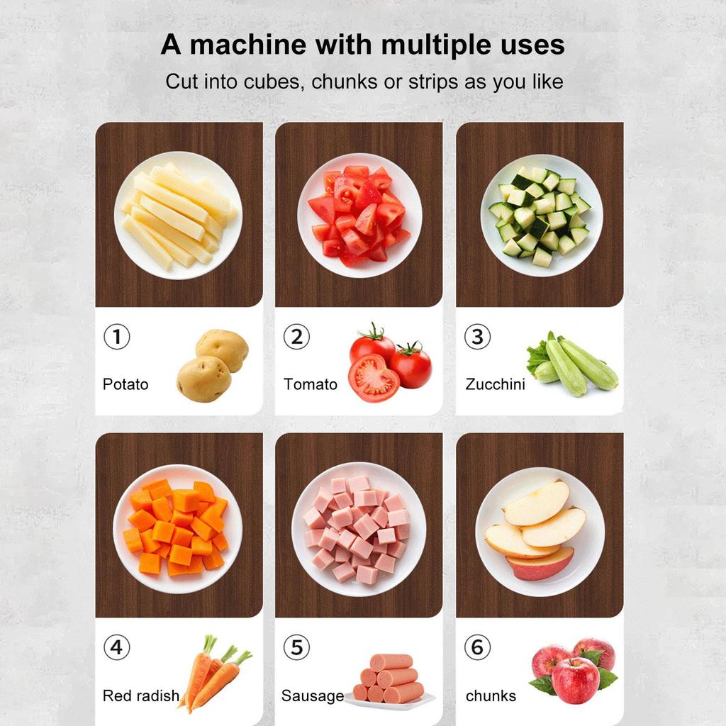 Овощерезка 4-в-1 Ручная Многофункциональная Нарезка с Контейнером Измельчитель Овощей для Имбиря Лук Морковь Помидор
