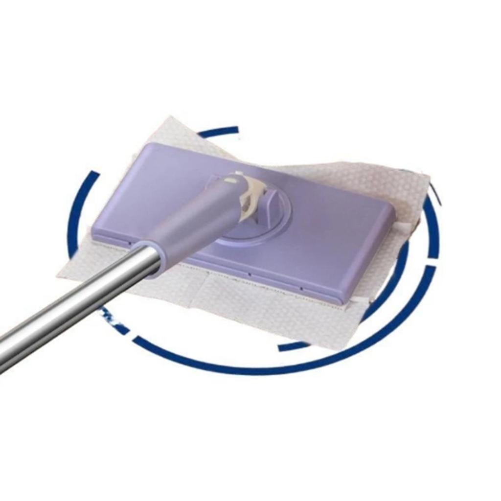 1PCS Automatic Face Towel Mop Cloth Clip Dust Removal Paper Dry Towel Floor Wet Towel Household Multifunctional Mop