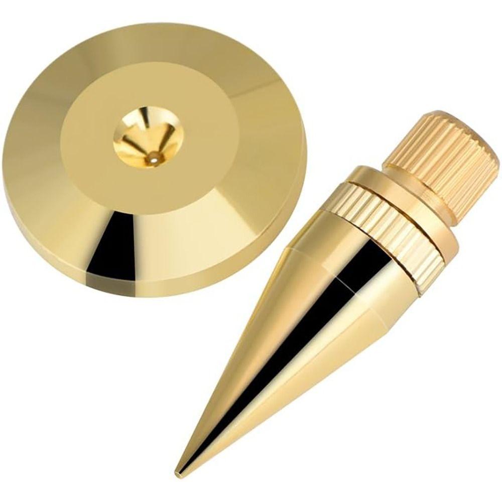 Золотые шипы для динамиков Медный держатель для динамиков и усилителя Ножки для динамиков Подушка для динамиков и усилителя