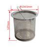 Talea Perforated Drain, 13.4cm Diameter x 12.7cm Height, Stainless Steel Drain Garbage Disposal, QS093C010