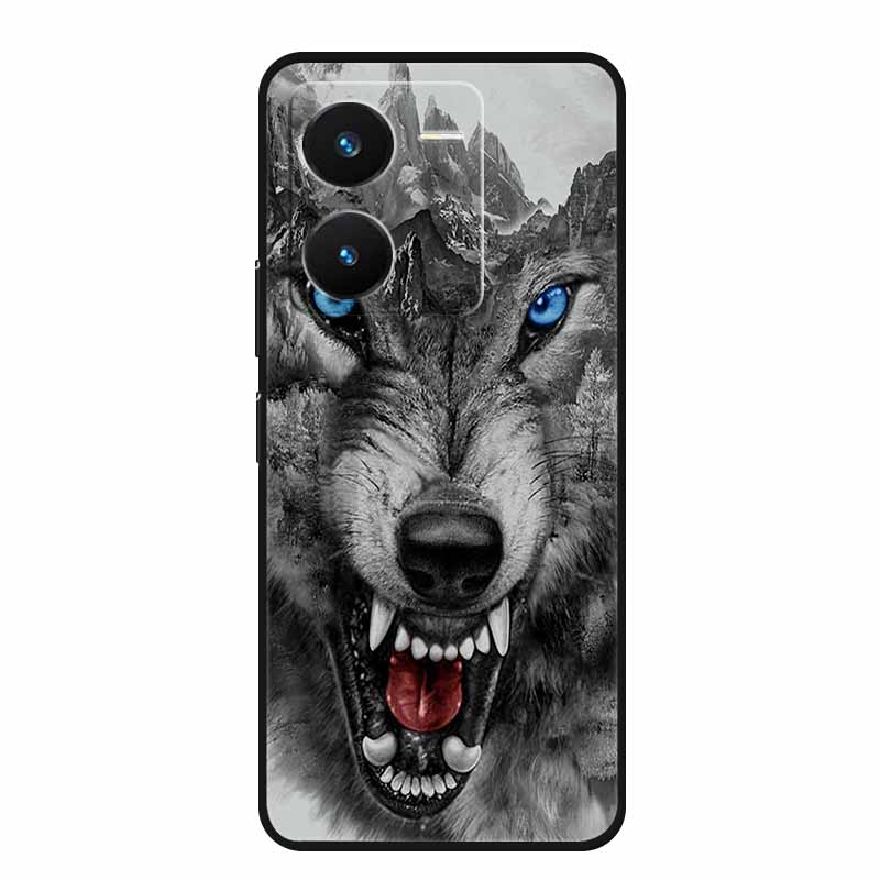 Чехол для Vivo IQOO Z8 Роскошный Мягкий ТПУ Силиконовый Чехлы для Телефона для Vivo IQOO Z8X 5G V2314A V2312A Защитная Обложка Мультяшный Новый Funda