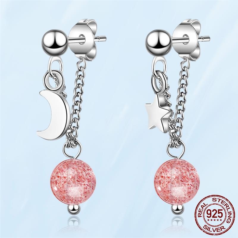 Настоящие оригинальные серьги-гвоздики из стерлингового серебра 925 пробы с цветком маргаритки и перьями в форме сердца, подходят женщинам, модные ювелирные изделия, подарок на помолвку