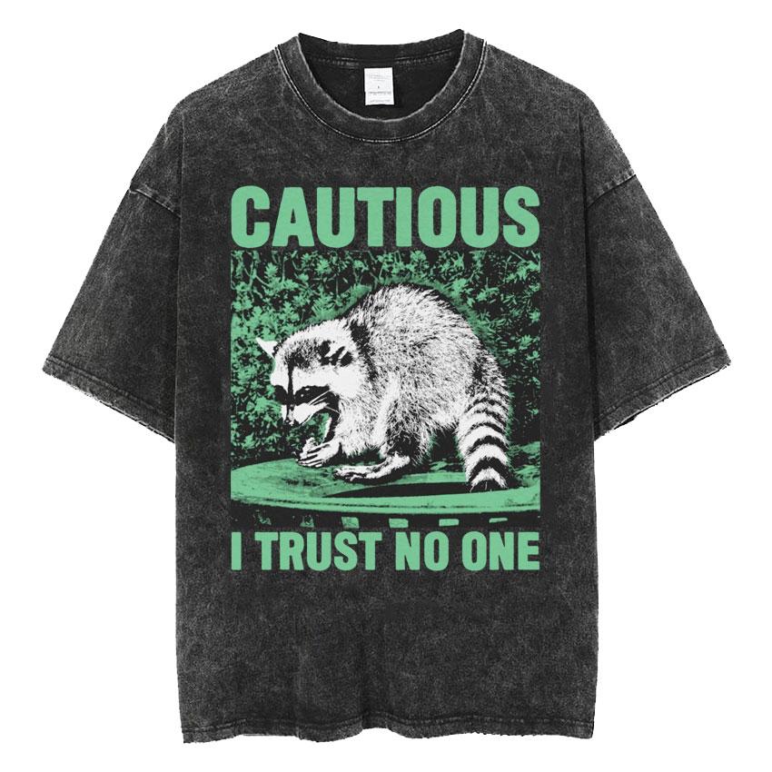 Ужасы бесконечны, но я остаюсь глупым футболка смешная в японском стиле лягушка ретро выстиранная футболка мужские футболки оверсайз топы