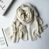 Vertical Striped Viscose Scarf Soft Shawl Wrap Retro Modal Scarf  All Season