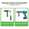 Electric Rivet Gun Removable Electric M3~M8 Rivet Nut Gun Adapter Insert Nut Pull Riveting Tool for Electric Drill/Hand Wrench