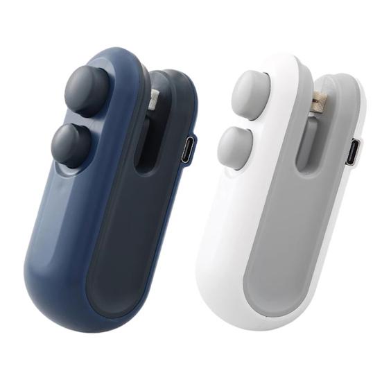 Mini Food Bag Sealer Hand-Press Snack Sealing Machine Portable Kitchen Sealing Tool for Chips Coffee Pet