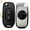 Для Renault 4A Чип 433 МГц PCF7961M Megane3 Logan2 Kadjar Captur Symbol Dacia Duster Умный Откидной Ключ Автомобиля 2 3 Кнопки CWTWB1G767