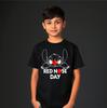 Stitch Red Nose Day T-Shirt Relief Boys Girls Funny Children Unisex Top Tee