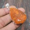 Baltic Amber Gemstone 925 Sterling Silver Handmade Amazing Jewelry Pendant