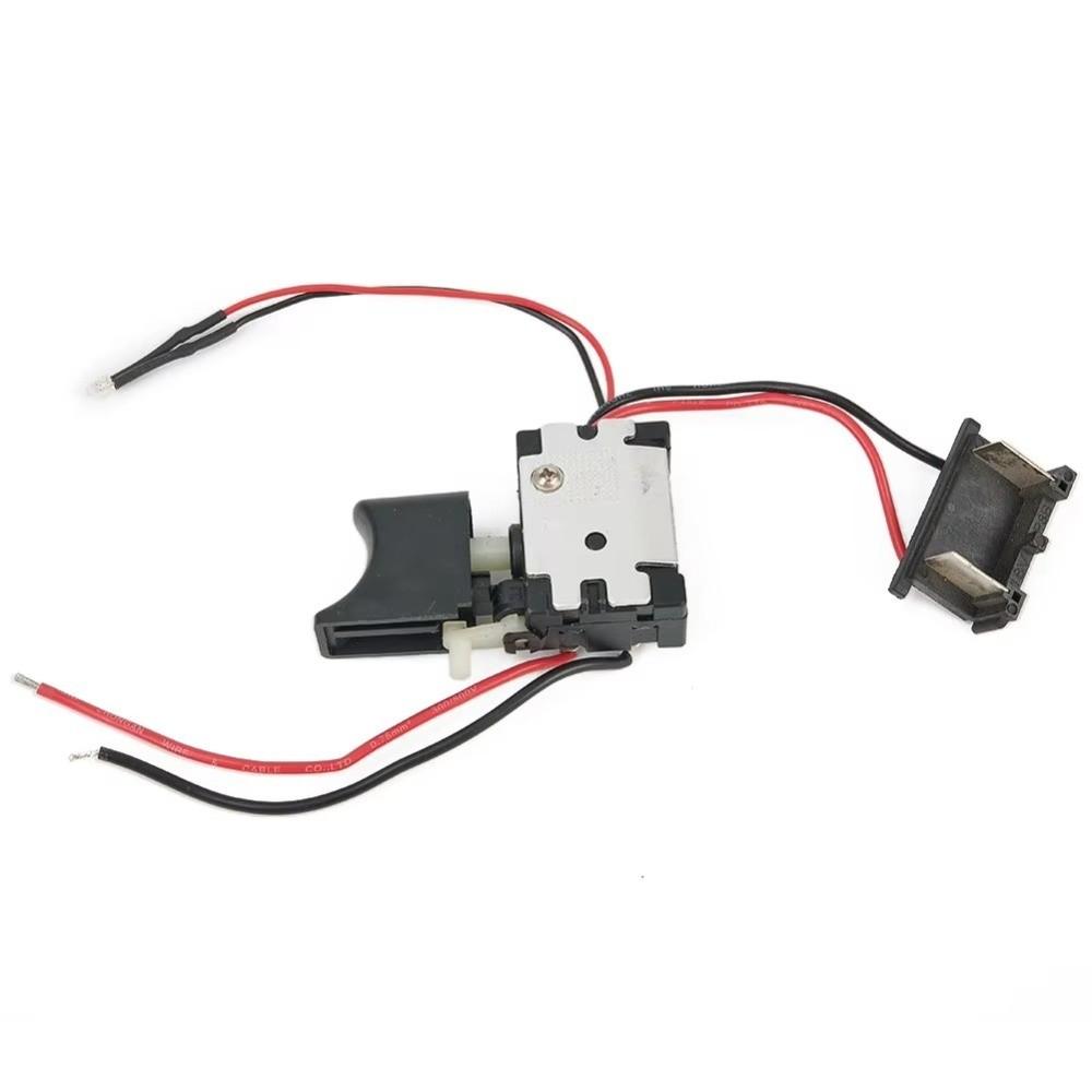Electric Drill Replacement Push Button Trigger Lithium Battery Compatible Drill Control Switch
