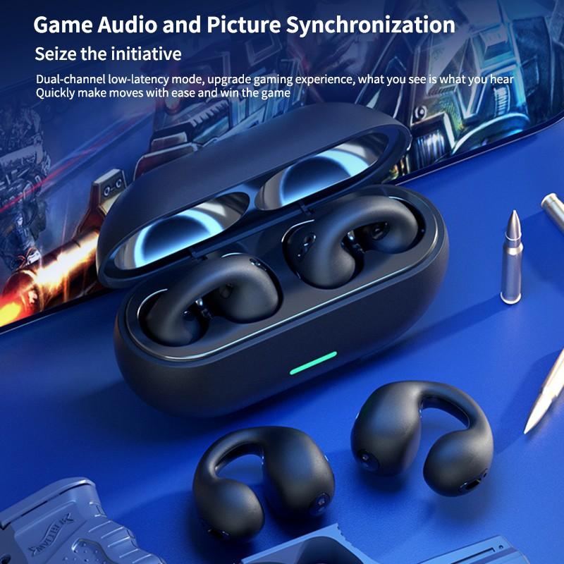 Наушники Bluetooth-клипсы HiFi стереонаушники Спортивные водонепроницаемые сенсорные наушники