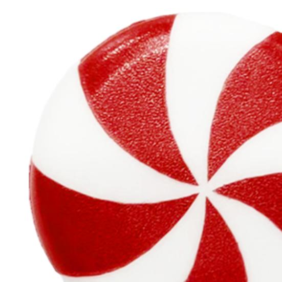 Тыквенные накладки на дверные ручки Хэллоуин Рождество Мебельные ручки для шкафов и ящиков Красный Белый Спиральный Конфетный дизайн Ручки для шкафов Легко надеваются Праздничный декор