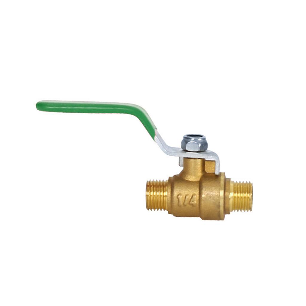 Multipurpose 3/4 Inch BSP DN20 Brass Round Valves Convenient for Water Systems with Male and Female Thread Designs