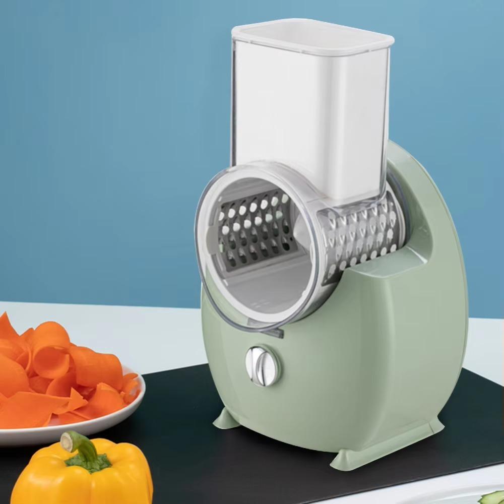 Automatic Electric Rotary Vegetable Shredder Efficient Vegetable Slicer Cheese Grater Potato