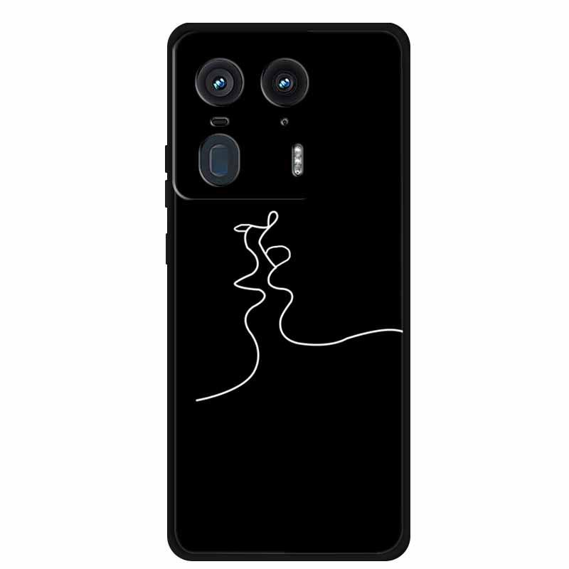 Чехол для телефона Moto Edge 50 Ultra X50 Ultra 5G - Простой цветной дизайн из ТПУ