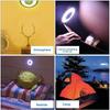 Car Roof Light (3 Light Colors), Wireless Rechargeable LED Light with Magnetic Suction Cup for Vehicle, RV, Truck, Camping, Bedroom