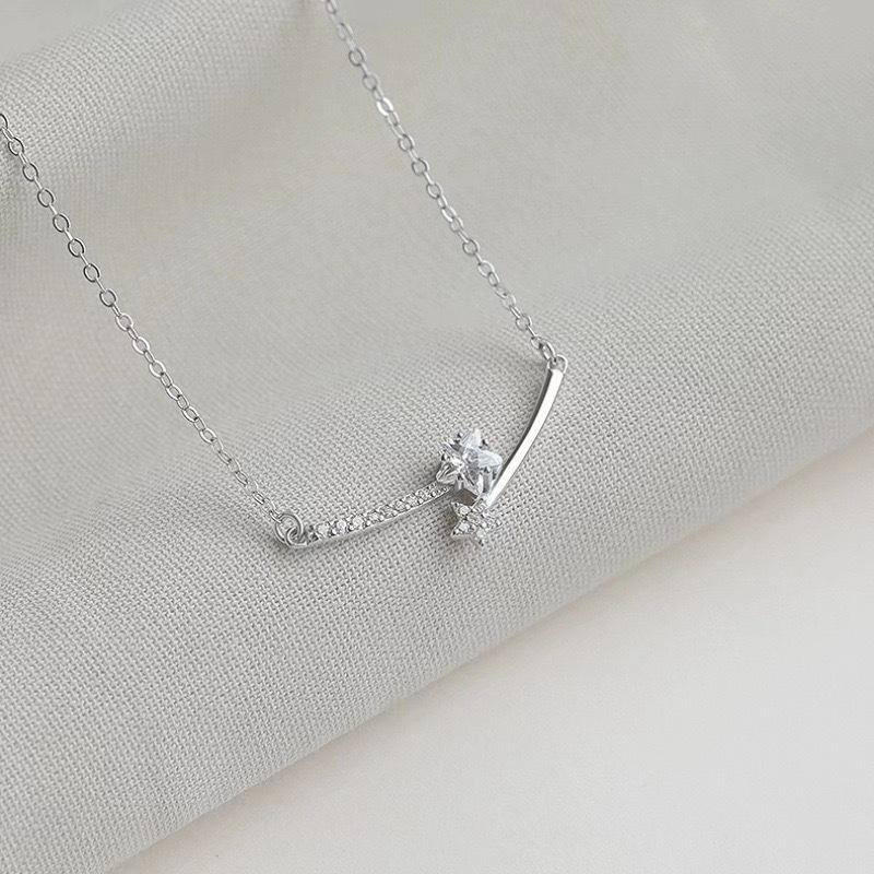 Звездное соглашение ожерелье Метеор для женщин, модная легкая роскошная ниша, высококачественный дизайн, чувственная ключичная цепочка, новогодний новый стиль