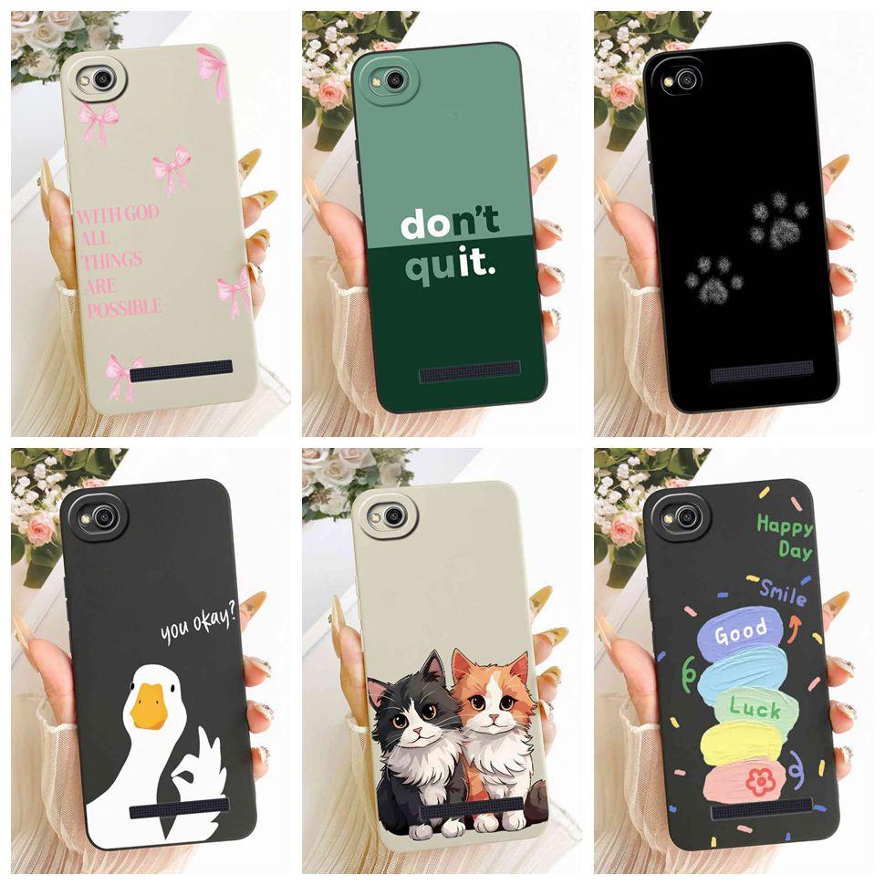 For Xiaomi Redmi 4A Casing Soft Silicone Cute Girl Moon Painted For Xiaomi Redmi 4A 4 A Redmi4a Mobile Phone Cases Covers